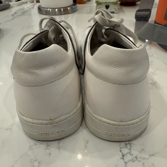 Prada White Sneakers - Picture 4 of 6